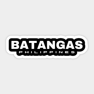 Batangas Philippines Sticker